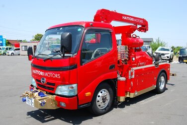 クレーン付き4WDレッカー車　F6500