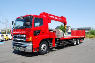 クレーン付き大型積載（ローダー）車（営業ナンバー）
